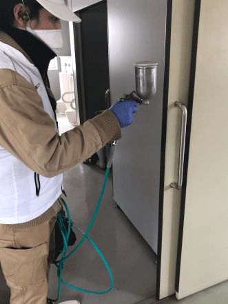 デオファクターカーサ施工事例　学校