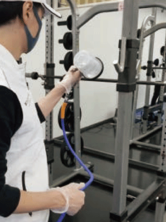 デオファクターカーサ施工事例　フィットネス