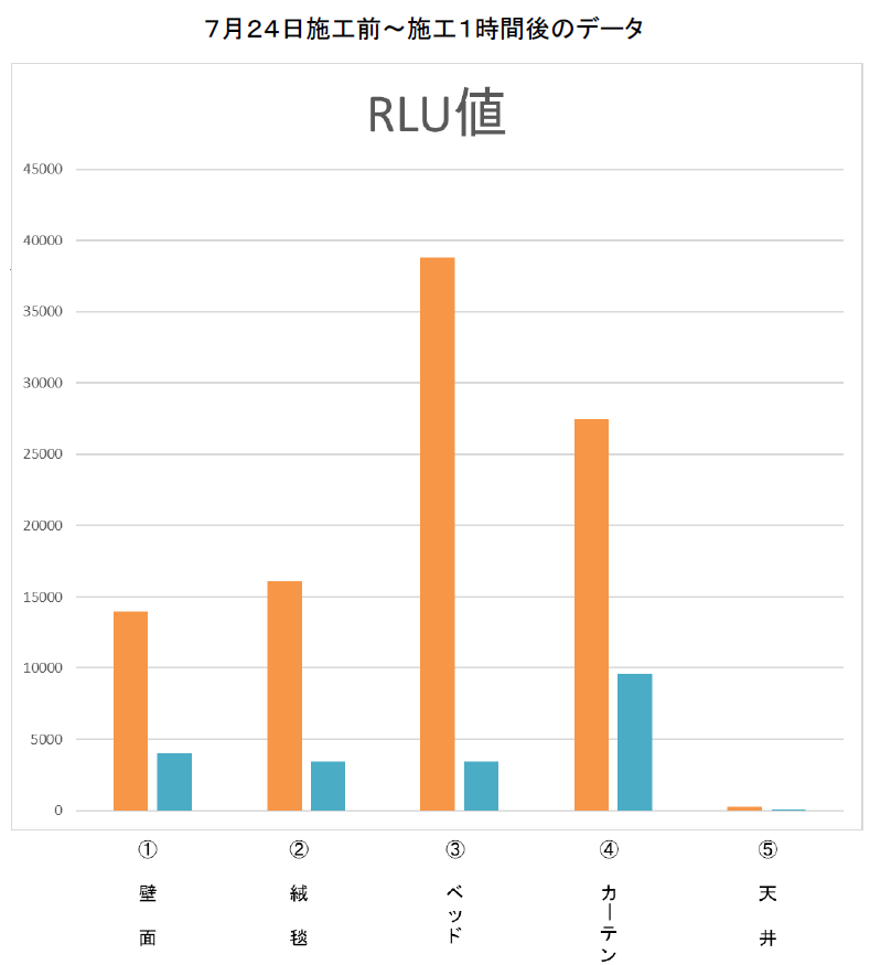 デオファクターカーサの施工　ホテル